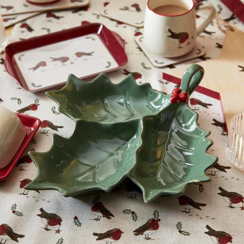 Cooksmart Robin's Retreat Schaal - Aardewerk - 30 cm x 33 cm
