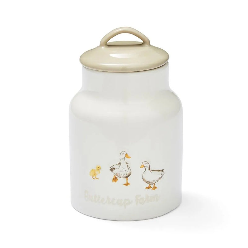 Cooksmart Buttercup Farm Voorraadpot - Eenden - Aardewerk - Ø 10 cm