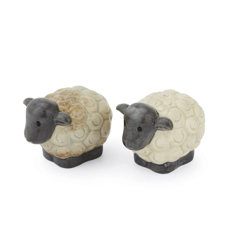 Cooksmart Highland Sheep Peper en Zout Stel - Aardewerk