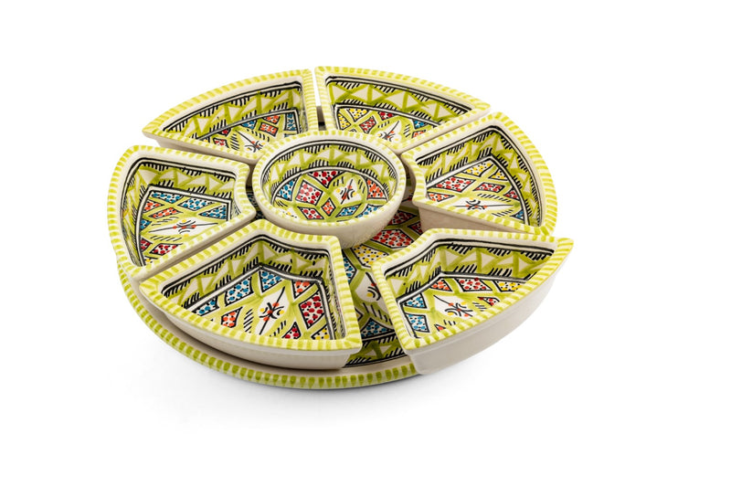 Dishes & Deco Pistache Tapasschaal - Ø 30 cm - Aardewerk