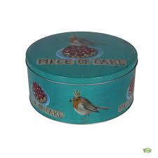 World of Jet - Enjoyable Turquoise - Blik- Ø 22 cm - Metaal