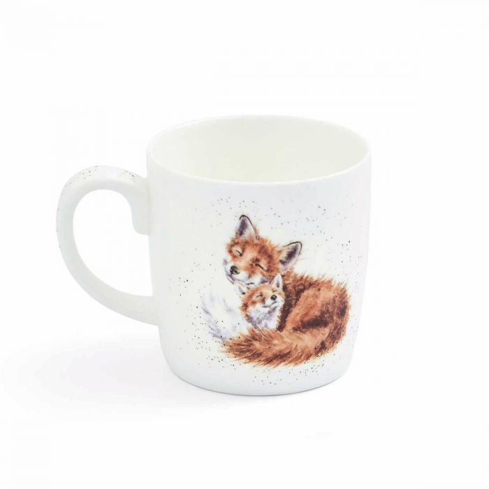 Wrendale Designs Mum Fox Beker - Vos - Fine Bone China - 400 ml