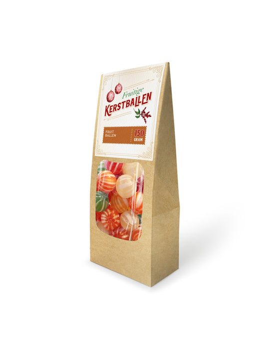 Fruitige Kerstballen - 150 gram