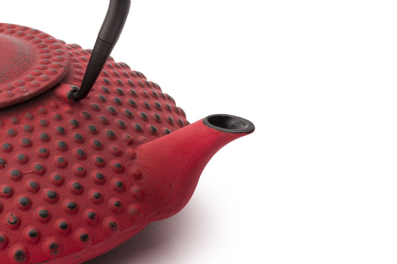 Bredemeijer Xilin Theepot - Gietijzer - Rood - 1,25 ltr.