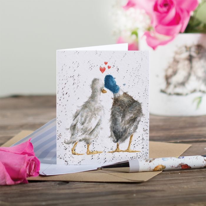 Wrendale Designs Duck Love Kaartje