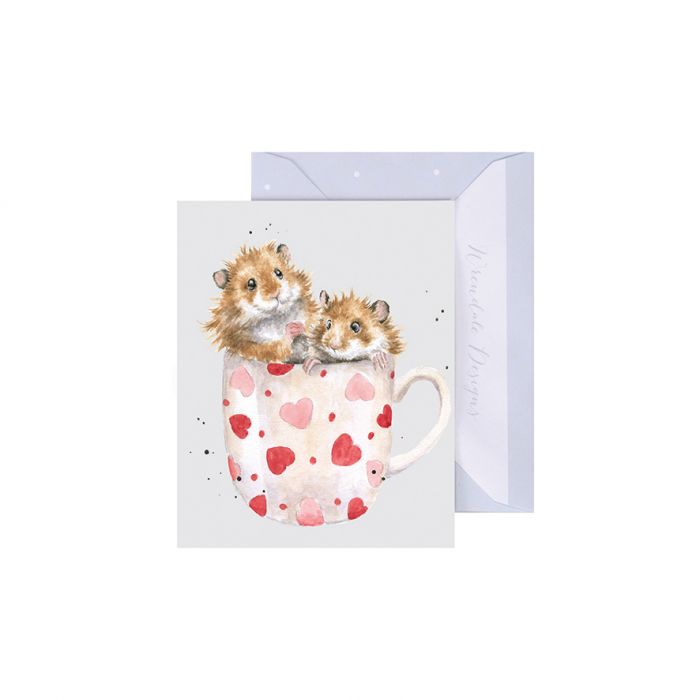 Wrendale Designs Hammy Anniversary Kaartje