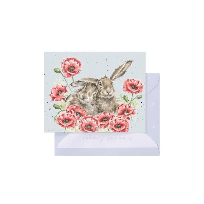 Wrendale Designs Love Is In The Hare Kaartje