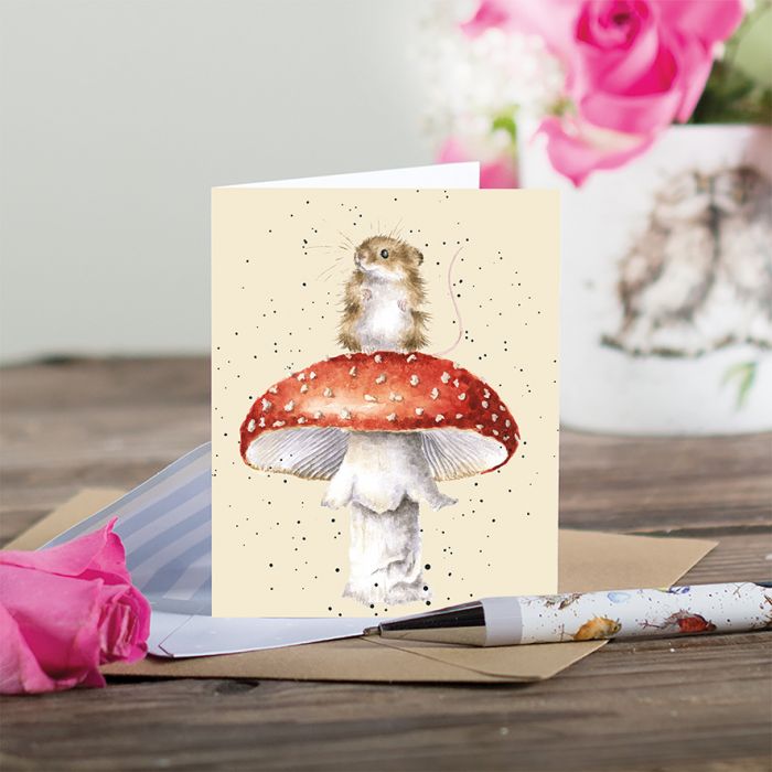 Wrendale Designs He's A Fun-Gi Kaartje