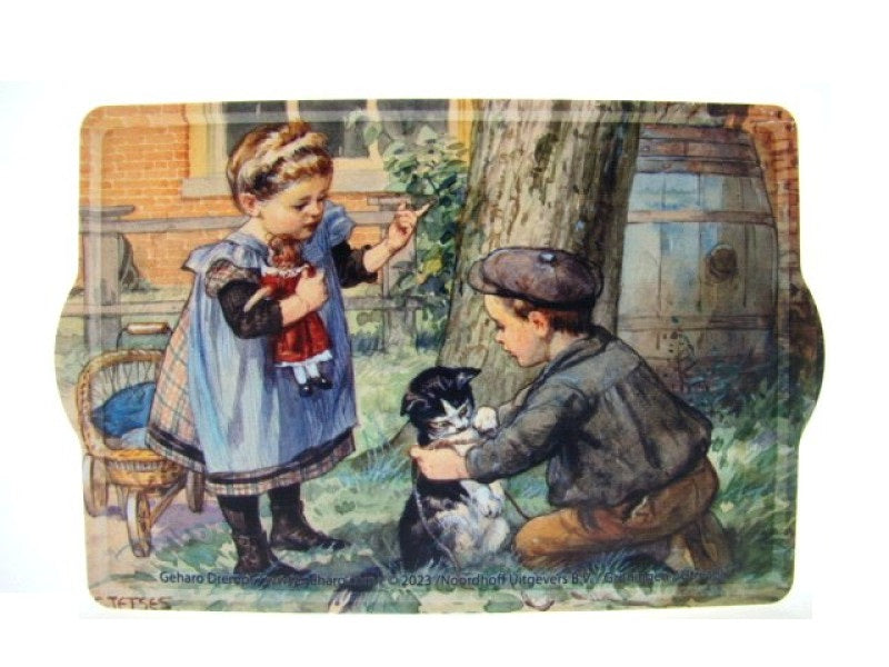 Geharo Ot en Sien Dienblad - Melamine - 29 cm x 19 cm