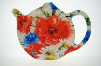 Geharo Theetip - Veldbloem - Melamine - 13 cm x 13 cm