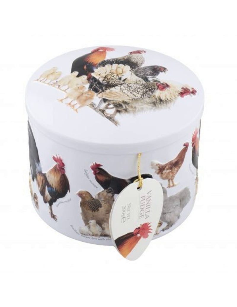 Gardiners of Scotland Hen and Chicken Vanilla Fudge Blik - 200 gram