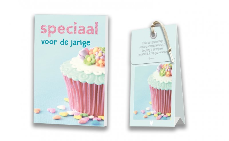 Kaart met Geurtasje - Speciaal voor de jarige