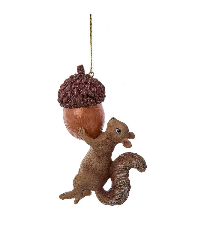 Kurt S. Adler Enchanted Hangende Eekhoorn Ornament