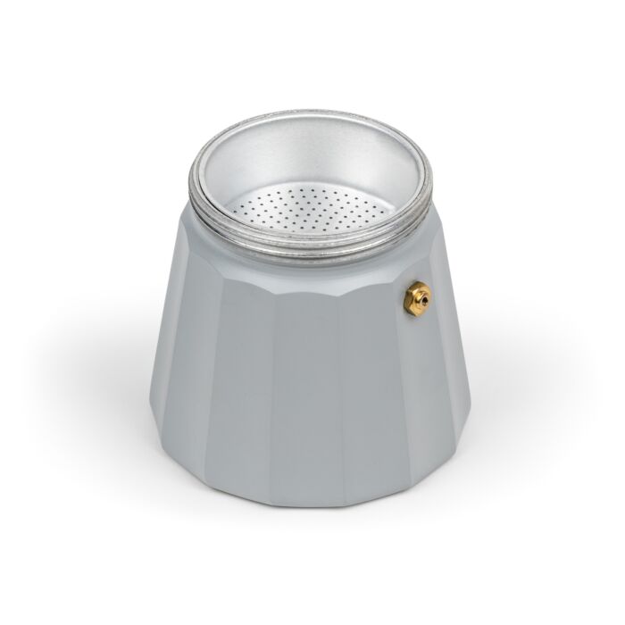 Leopold Vienna Espressomaker Moshi - Grijs - RVS/Aluminium - 6 kopjes