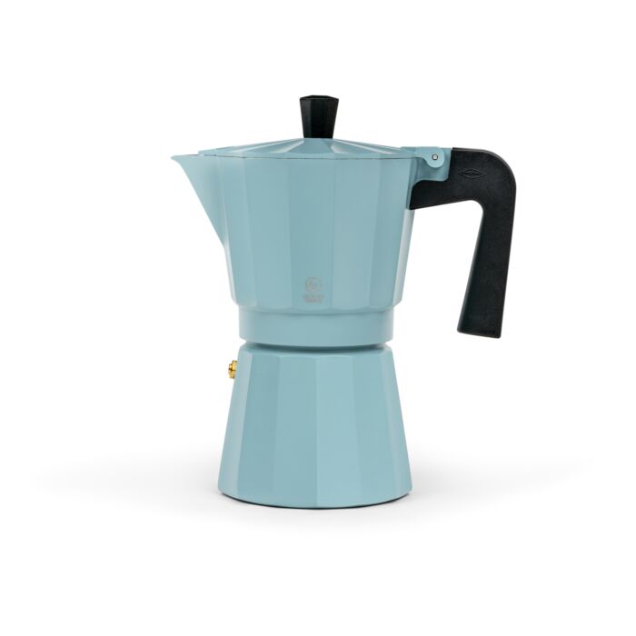 Leopold Vienna Espressomaker Moshi - Mint - RVS/Aluminium - 6 kopjes
