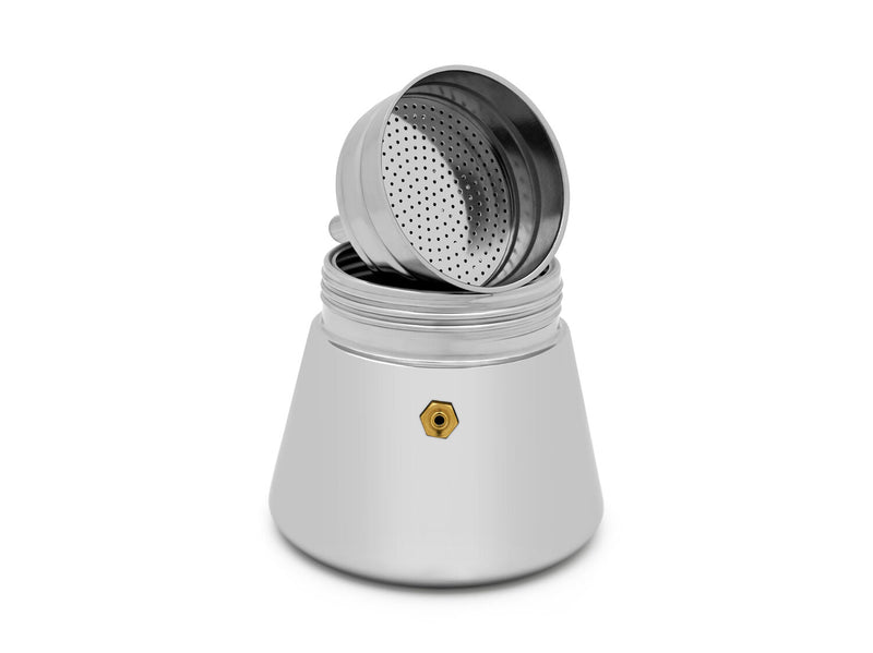 Leopold Vienna Espressomaker Otto - RVS - 4 kopjes