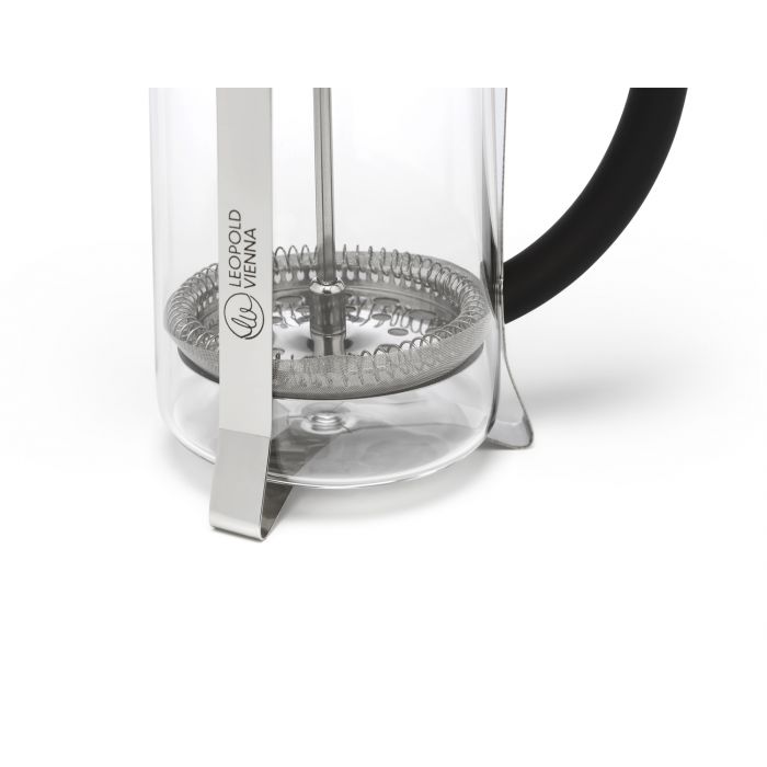 Leopold Vienna Shiny Koffie & Theemaker - Zilverkleurig - 600 ml