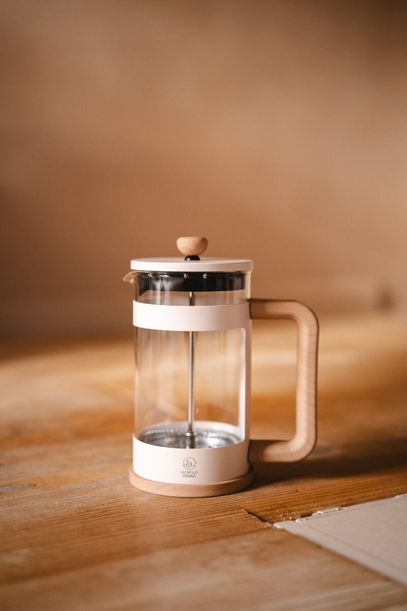 Leopold Vienna Franca Koffie & Theemaker - Zand - 600 ml