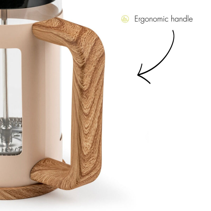 Leopold Vienna Franca Koffie & Theemaker - Zand - 600 ml
