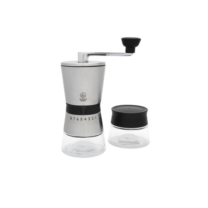 Leopold Vienna Bologna Koffiemolen met Afsluitbare Voorraadpot