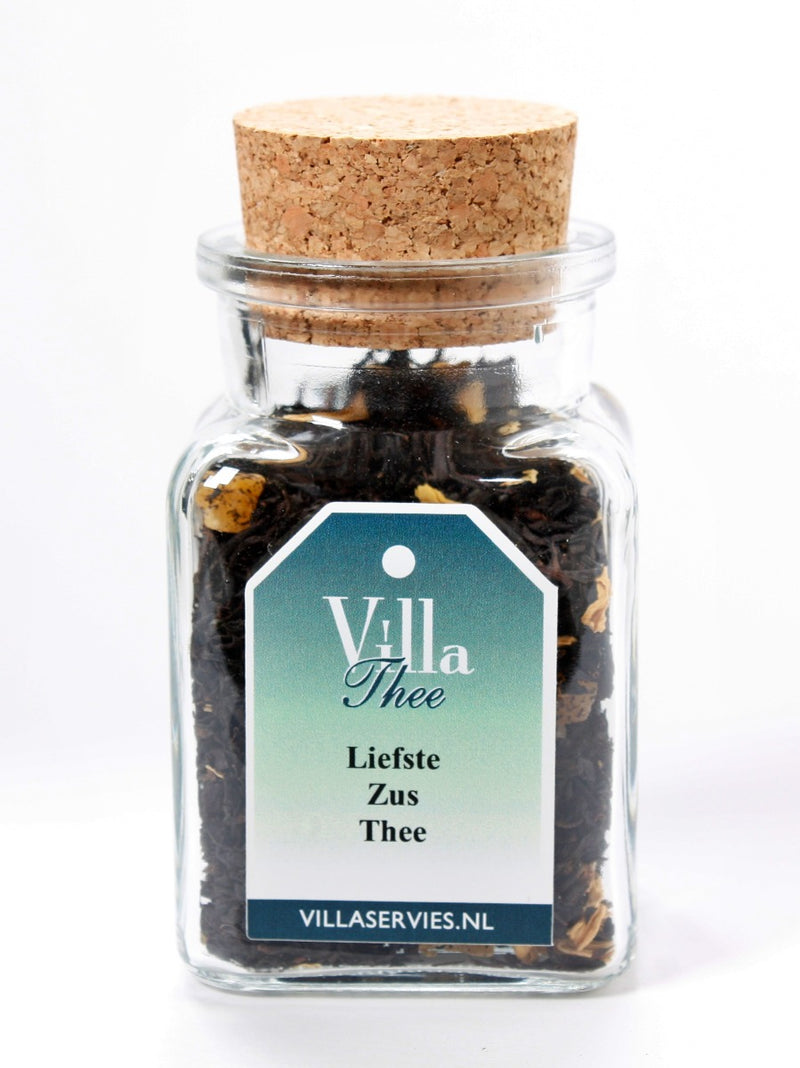 Liefste Zus Thee In Glazen Potje