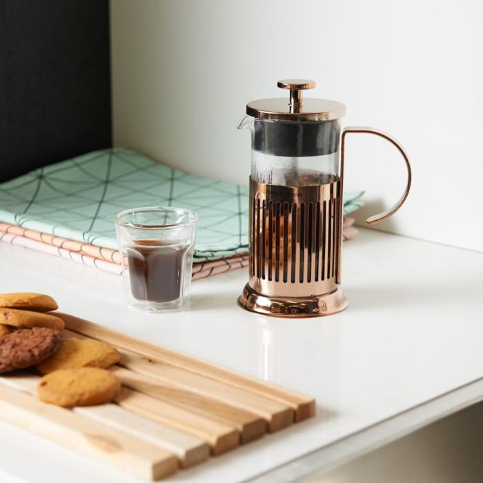 Leopold Vienna Koffie & Theemaker - Koperkleurig - 350 ml