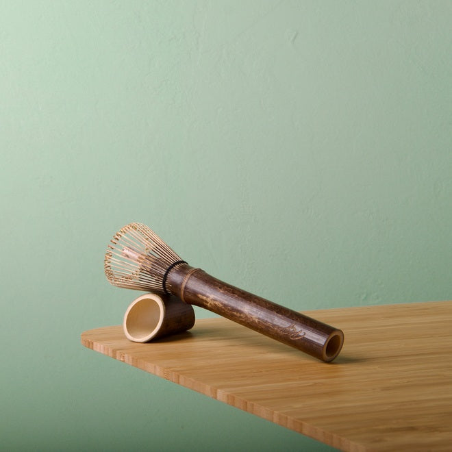 Matcha Chasen Klopper - Bamboe - Ø 3,5 cm x 15 cm