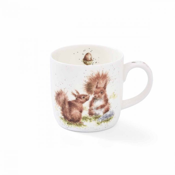 Wrendale Designs Between Friends Beker - Eekhoorn - Fine Bone China - 300 ml