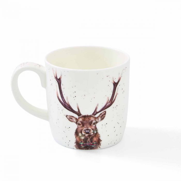 Wrendale Designs Dad Stag Beker - Hert - Fine Bone China - 400 ml