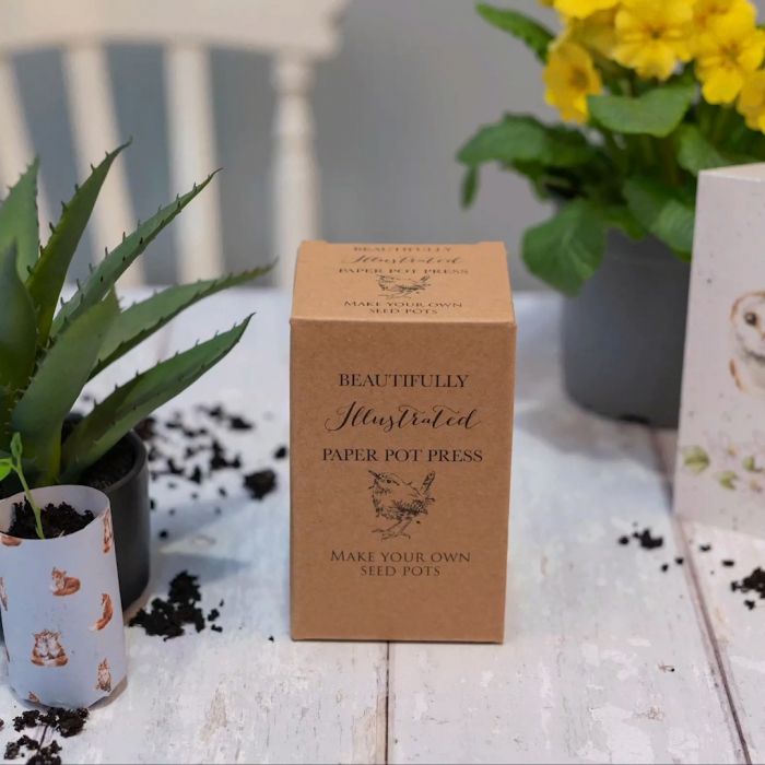 Wrendale Designs Born To Be Wild Paper Pot Press