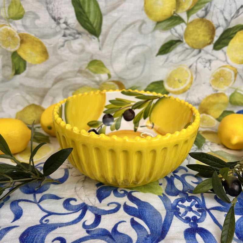 Piccobella Schaal - Citroen - Keramiek - Ø 18 cm