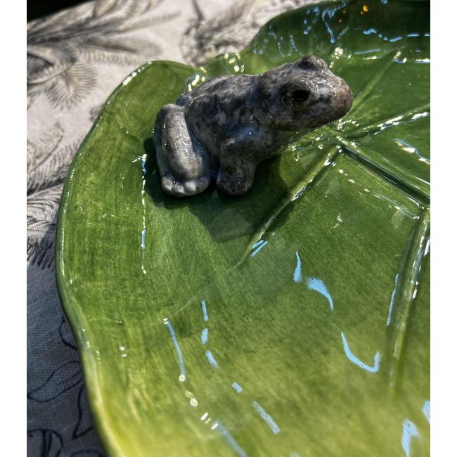 Piccobella Schaal Kikker - Groen - Keramiek