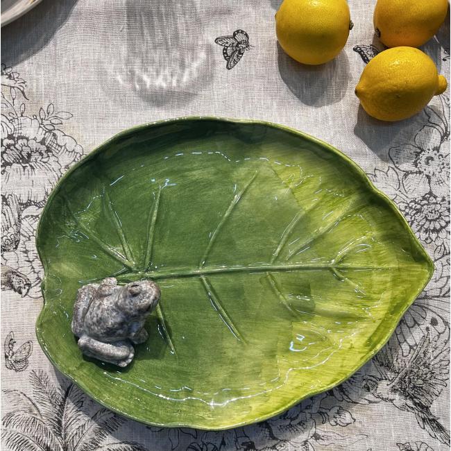 Piccobella Schaal Kikker - Groen - Keramiek