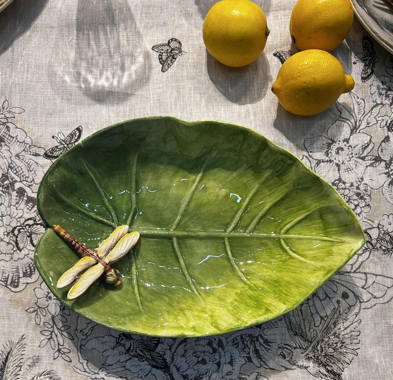Piccobella Schaal - Libelle - Keramiek - 28 cm x 19 cm