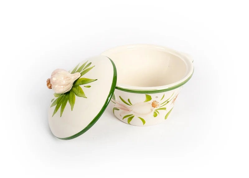 Piccobella Voorraadpot - Knoflook - Keramiek