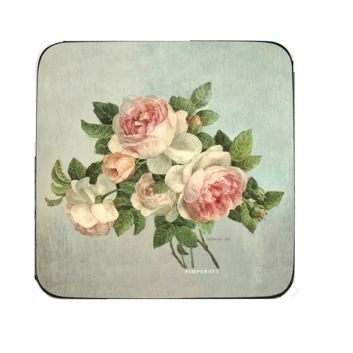 Pimpernel Antique Rose Onderzetter - 10,5 cm x 10,5 cm