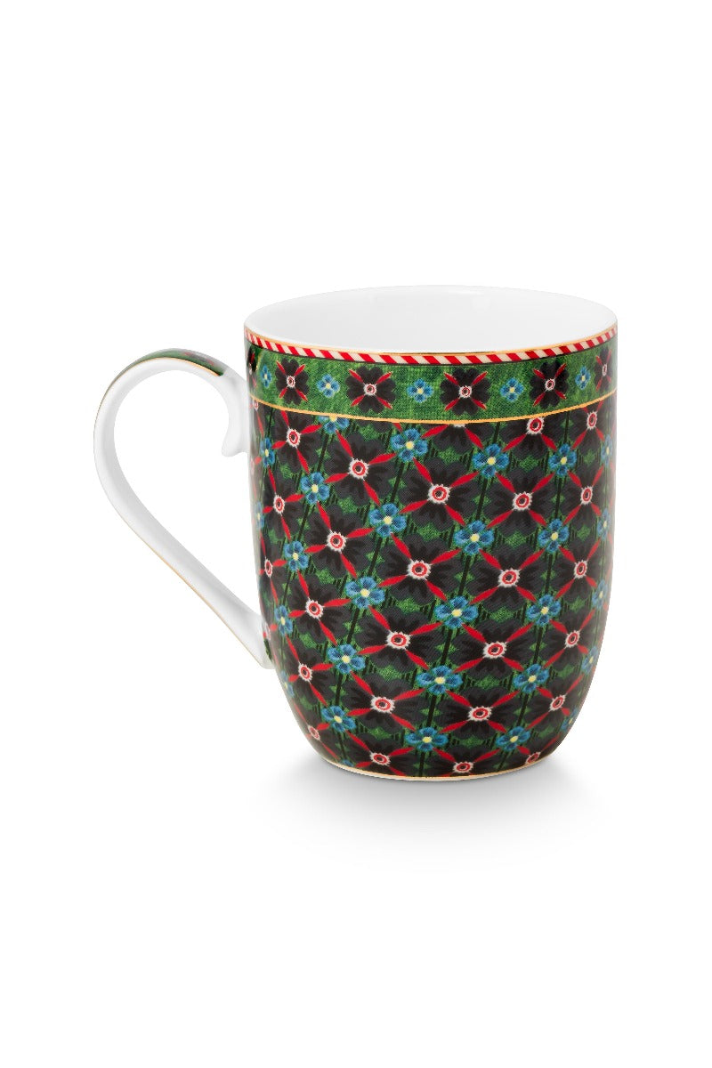 Pip Studio Clover Green Beker - Porselein -200 ml