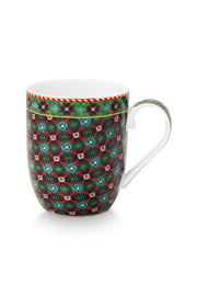 Pip Studio Clover Green Beker - Porselein -200 ml