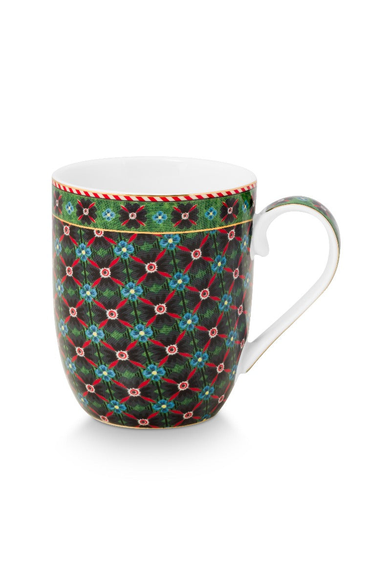 Pip Studio Clover Green Beker - Porselein -200 ml