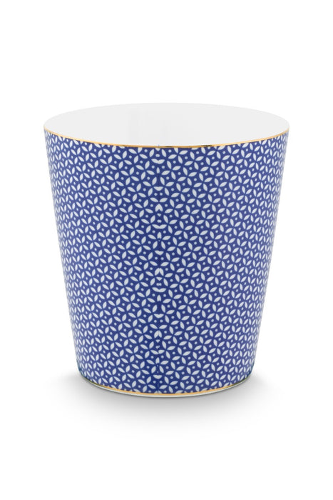 Pip Studio Royal Tiles Beker met Blue Theetip - Porselein - 230 ml