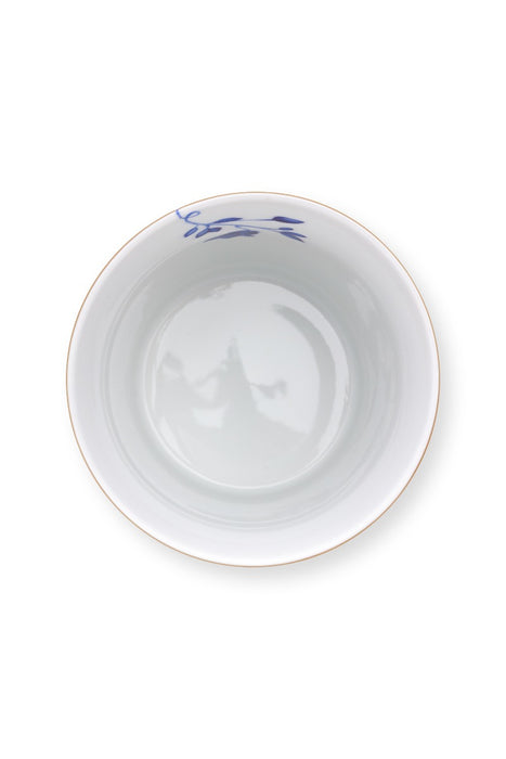 Pip Studio Royal Flower Beker met Blue Theetip - Porselein - 230 ml
