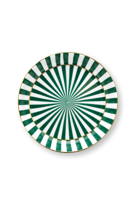 Pip Studio Royal Tiles Beker met Green Theetip - Porselein - 230 ml