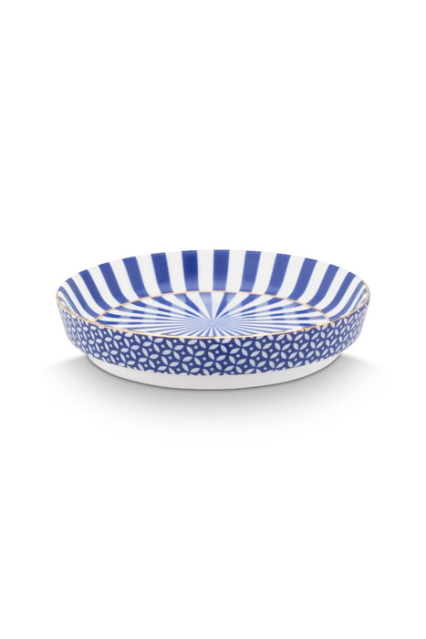 Pip Studio Royal Stripes Beker met Blue Theetip - Porselein - 230 ml