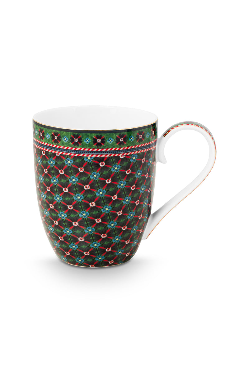 Pip Studio Berry Blue Beker - Porselein - 450 ml