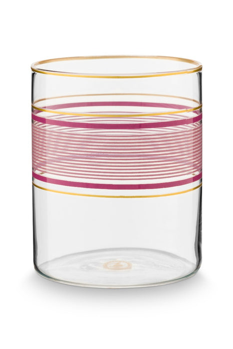 Pip Studio Chique Pink Waterglas - 250 ml