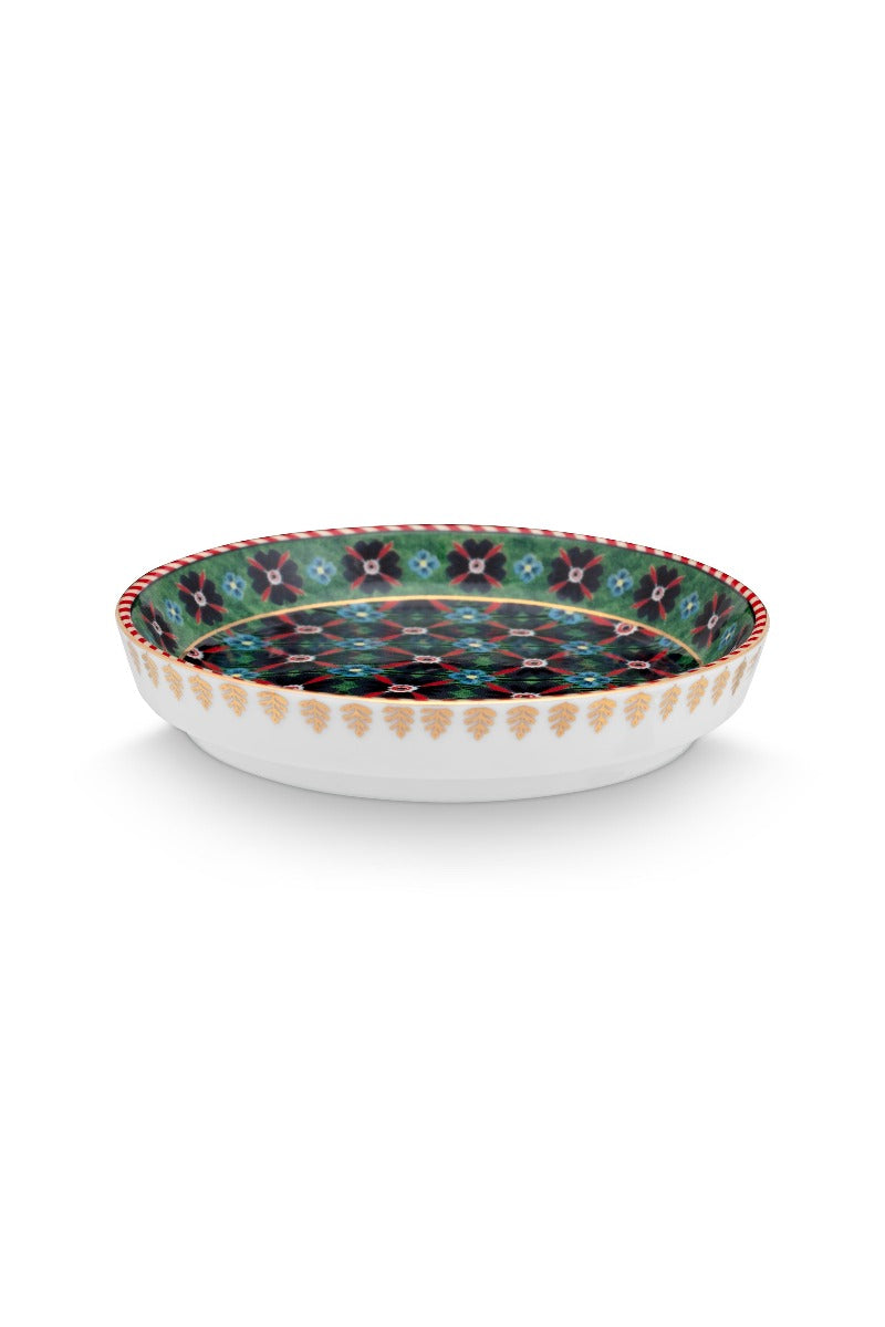 Pip Studio Clover Green Theetip - Porselein - Ø 9 cm