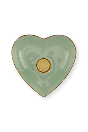 Pip Studio Heart Green Kandelaar - Metaal 
