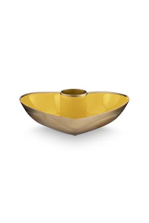 Pip Studio Heart Yellow Kandelaar - Metaal
