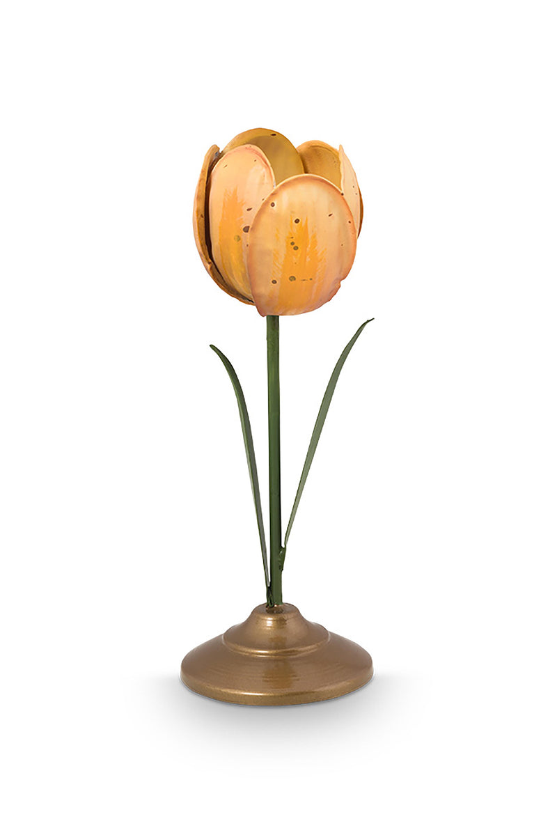Pip Studio Tulip Yellow Kandelaars - Metaal - Set van 2