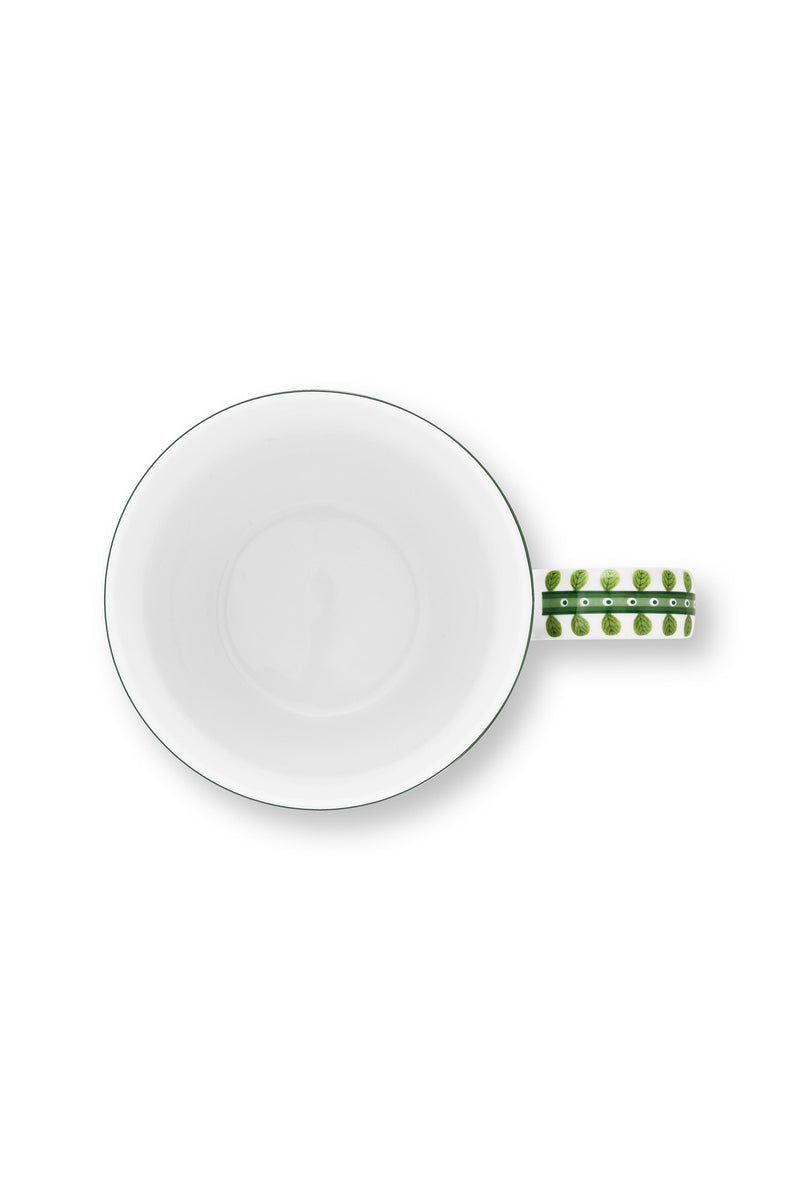 Pip Studio Lily & Lotus Light Green Beker - Porselein - 365 ml